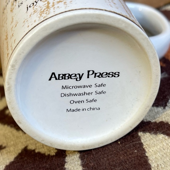 Abbey Press A Friend Is A Gift From God 16oz Tall Latte Mug - Picture 6 of 6